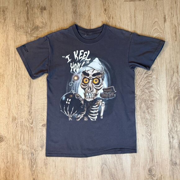 Jeff Dunham Achmed Skeleton Tee Black “I Keel You” Comedy T-Shirt M - Picture 2 of 5